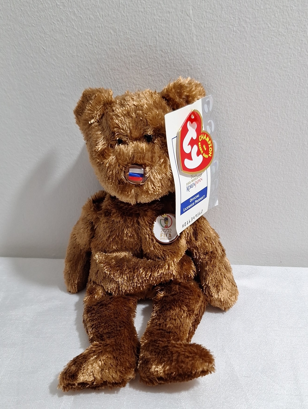 RUSSIA 2002 FIFA WORLD CUP TY BEAR